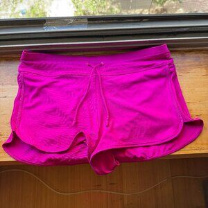 Athleta Surge Swim Short Electric Fuschia Hot Pink XS